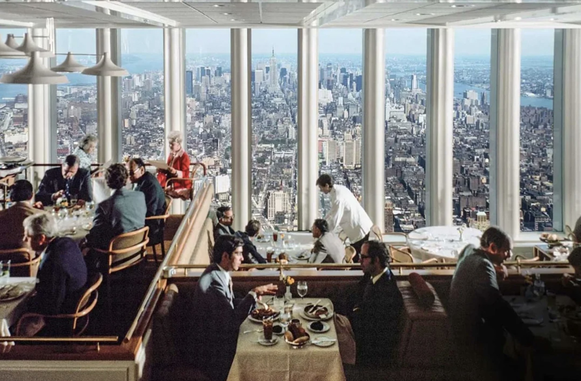 Windows on the World, World Trade Center, 1976 